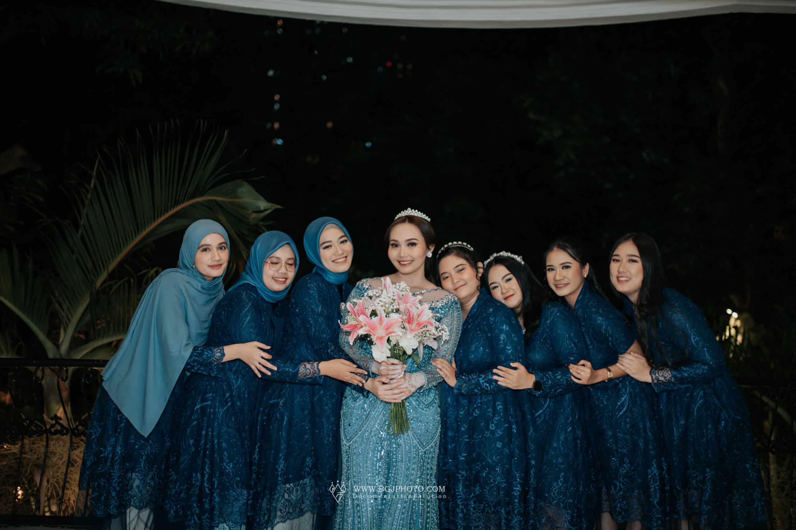 Bridesmaids Wedding Pejaten Terrace, Wedding by Emaara