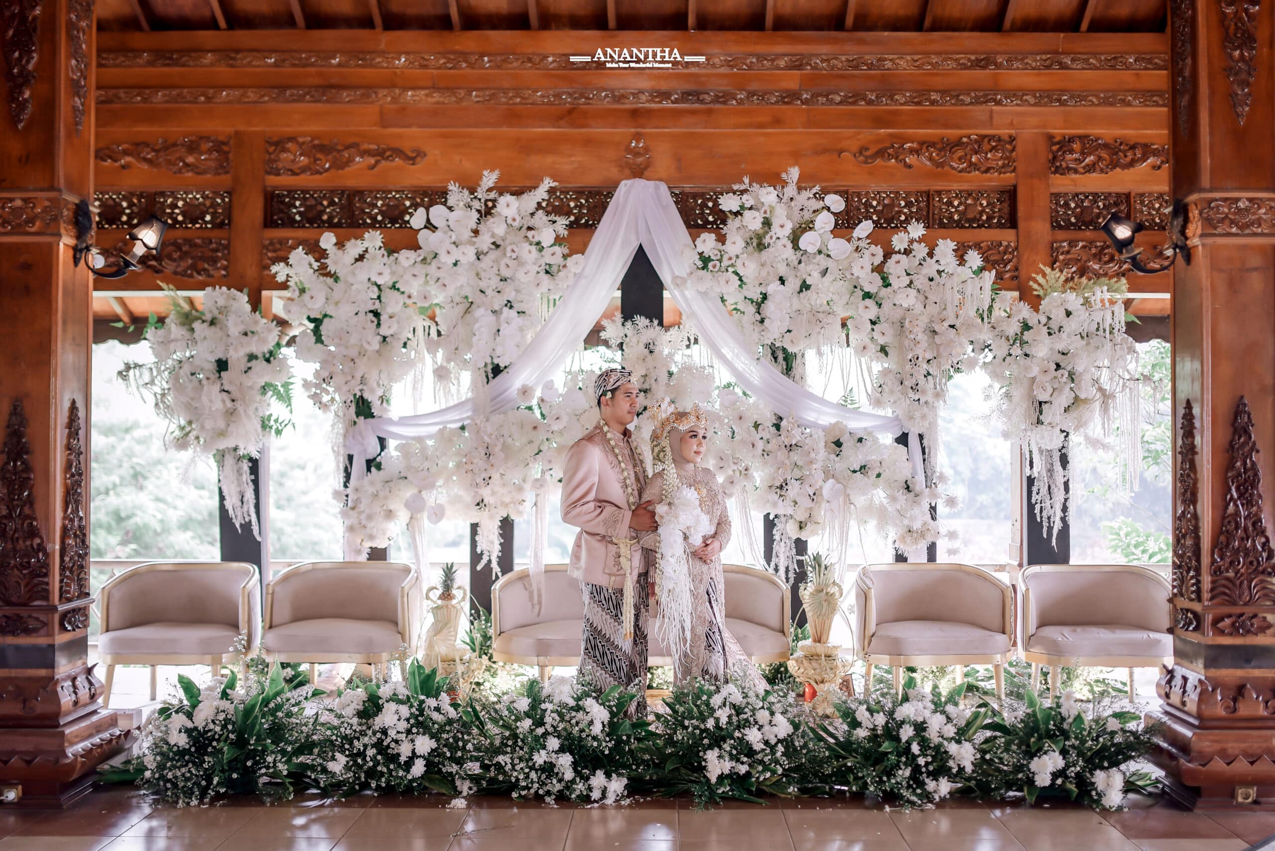 The Wedding of Indah & Valdy at Tanavila Venue - Wedding by Emaara