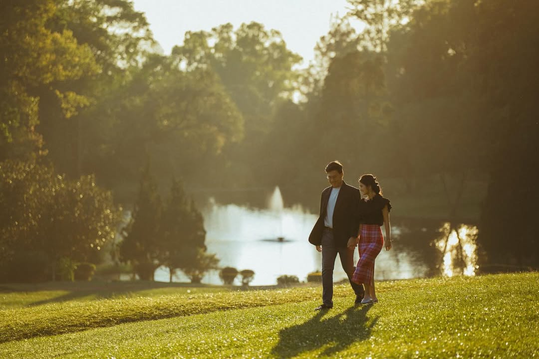 Prewed di Kebun Raya Cibodas - Sabila Syarafina & Faza Agra Wisanggeni