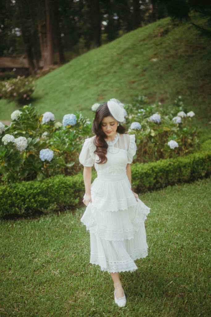 Sabila Syarafina's Vintage Themed Prewed Shoot