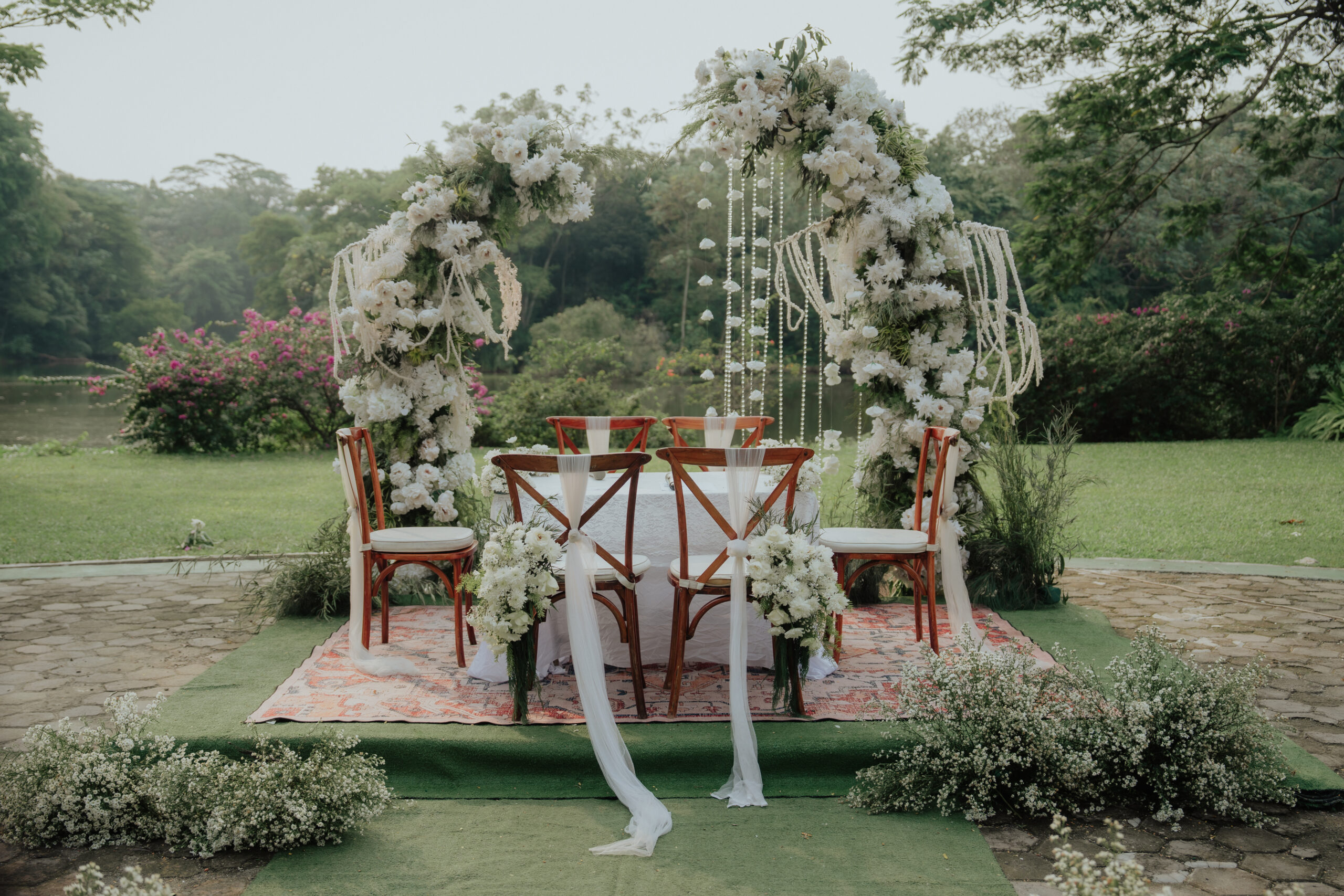 Akad Nikah Wedding Outdoor at Felfest UI - Wedding by Emaara