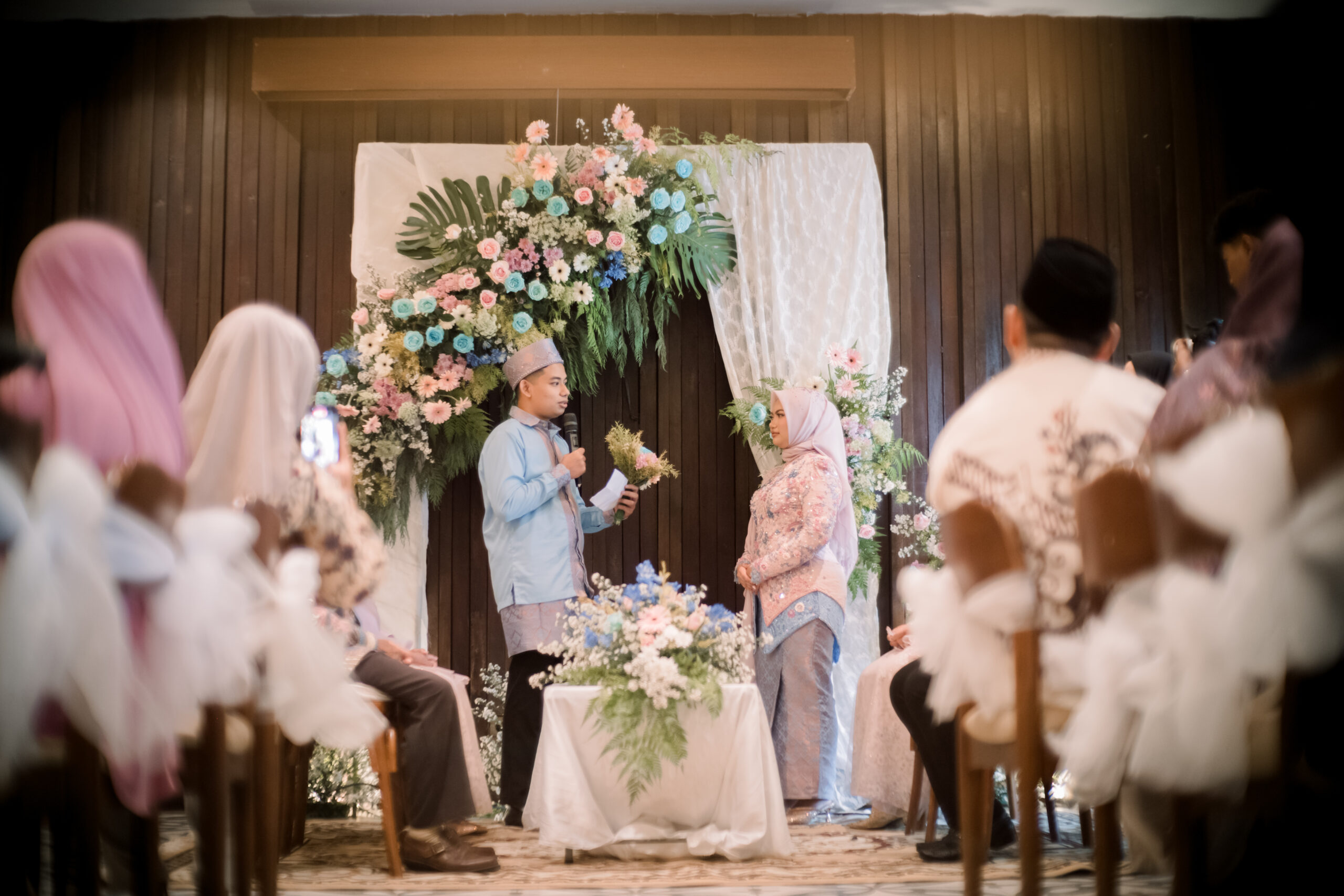 The Engagement of Syifani & Rizky at Telaga Sampireun - Wedding by Emaara