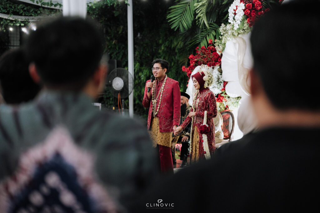 The Wedding of Inong & Ariq at Taman Kajoe, Jakarta - Wedding by Emaara